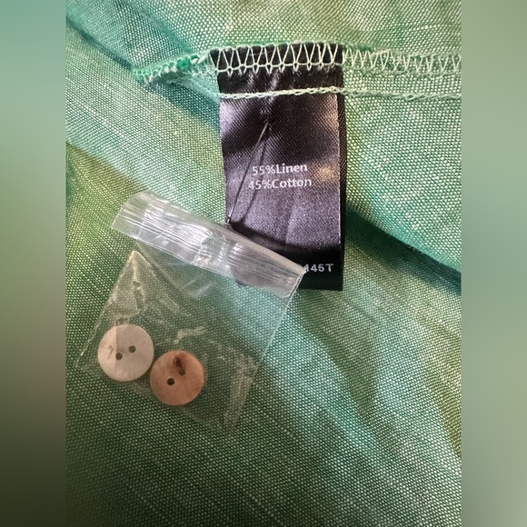 Tuckernuck Sea Green Callahan Shirt Dress - Picture 13 of 14